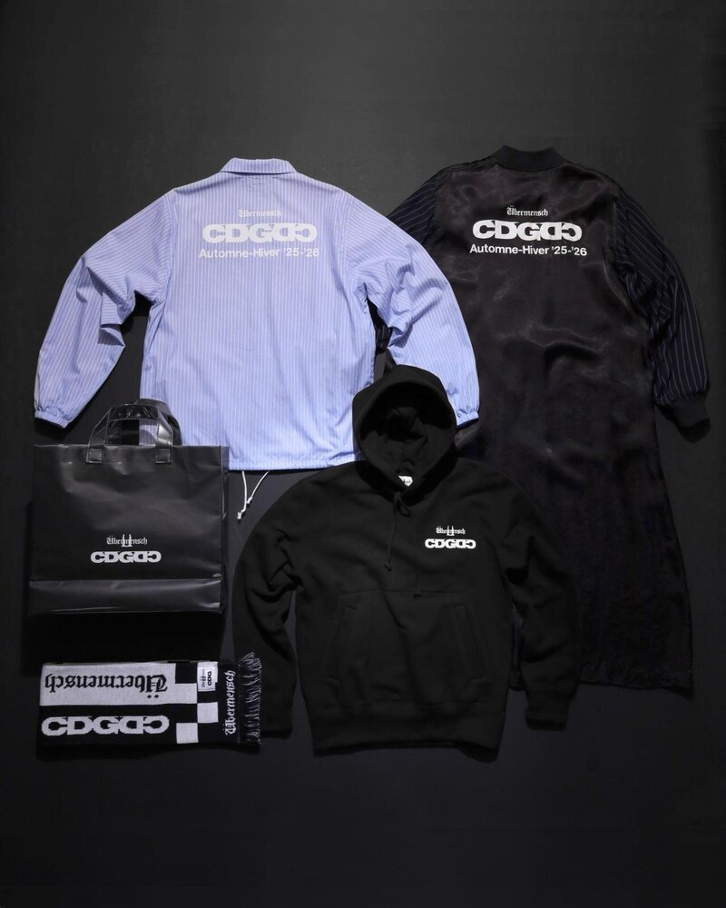 CDG × G-DRAGON コラボが2025年 12/24 発売予定 (シーディージー COMME des GARCONS コム デ ギャルソン ジードラゴン BIGBANG)