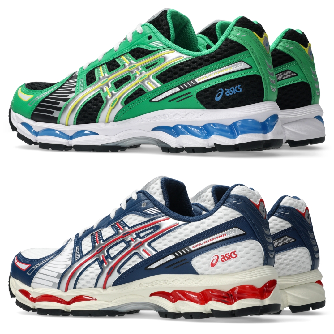 【2025年 12/19 発売】ASICS GEL-KAYANO 12.1 “Black/Cilantro & White/Independence Blue” (アシックス ゲルカヤノ “ブラック/ホワイト”) [1203A885.001/1203A885.100]