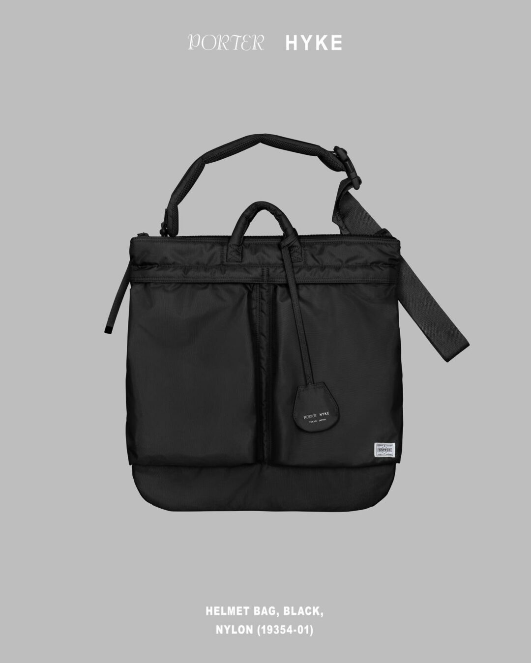 HYKE × PORTER 2025 FW コラボアイテムが2025年 12/12 発売 (ハイク ポーター)