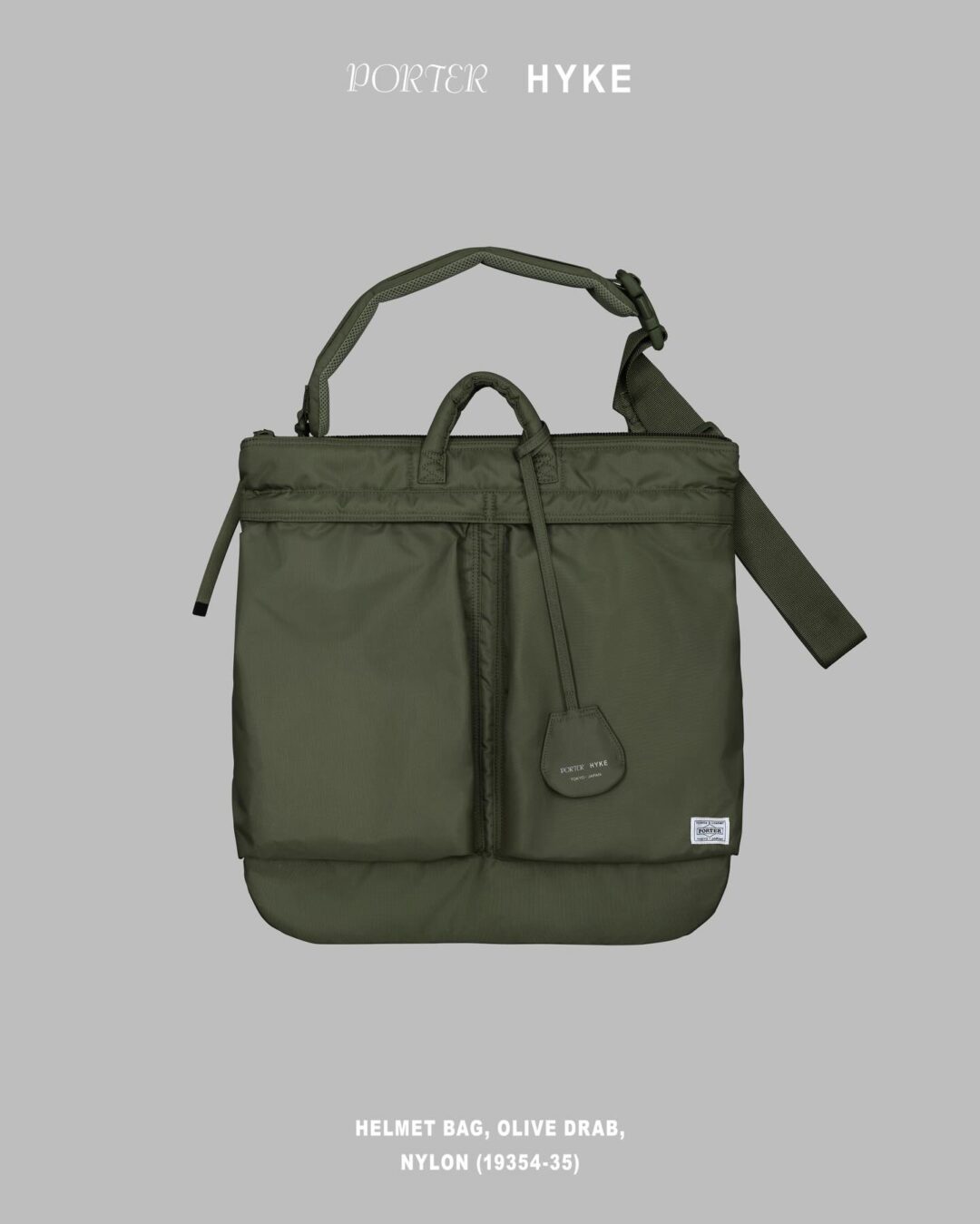 HYKE × PORTER 2025 FW コラボアイテムが2025年 12/12 発売 (ハイク ポーター)