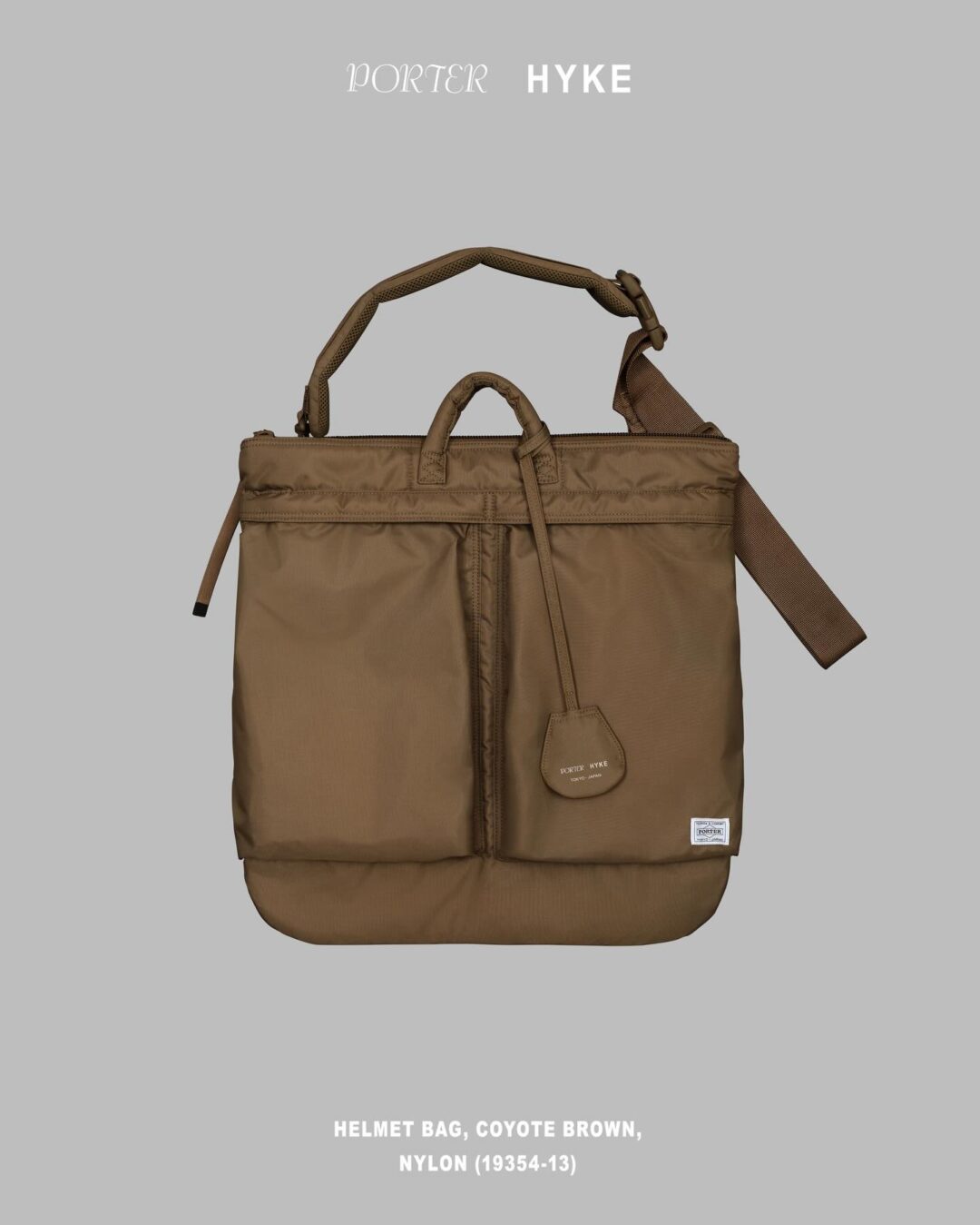 HYKE × PORTER 2025 FW コラボアイテムが2025年 12/12 発売 (ハイク ポーター)