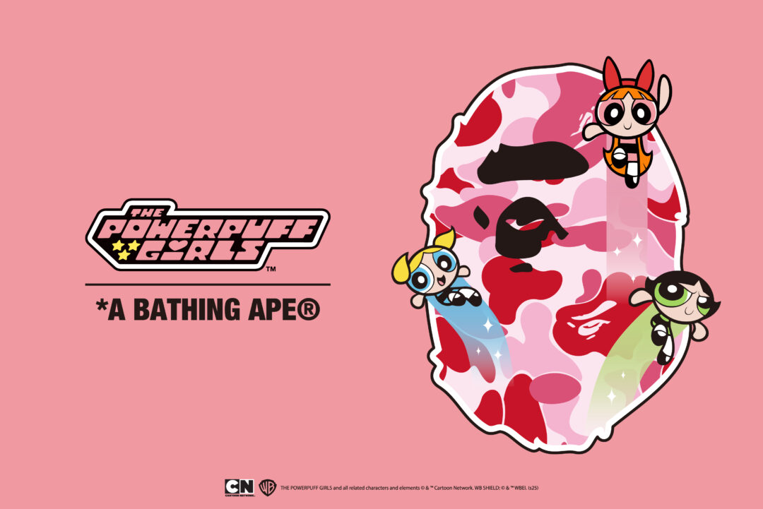 THE POWERPUFF GIRLS × A BATHING APE コラボアイテムが2025年 12/14 発売 (パワーパフ ガールズ ア ベイシング エイプ)