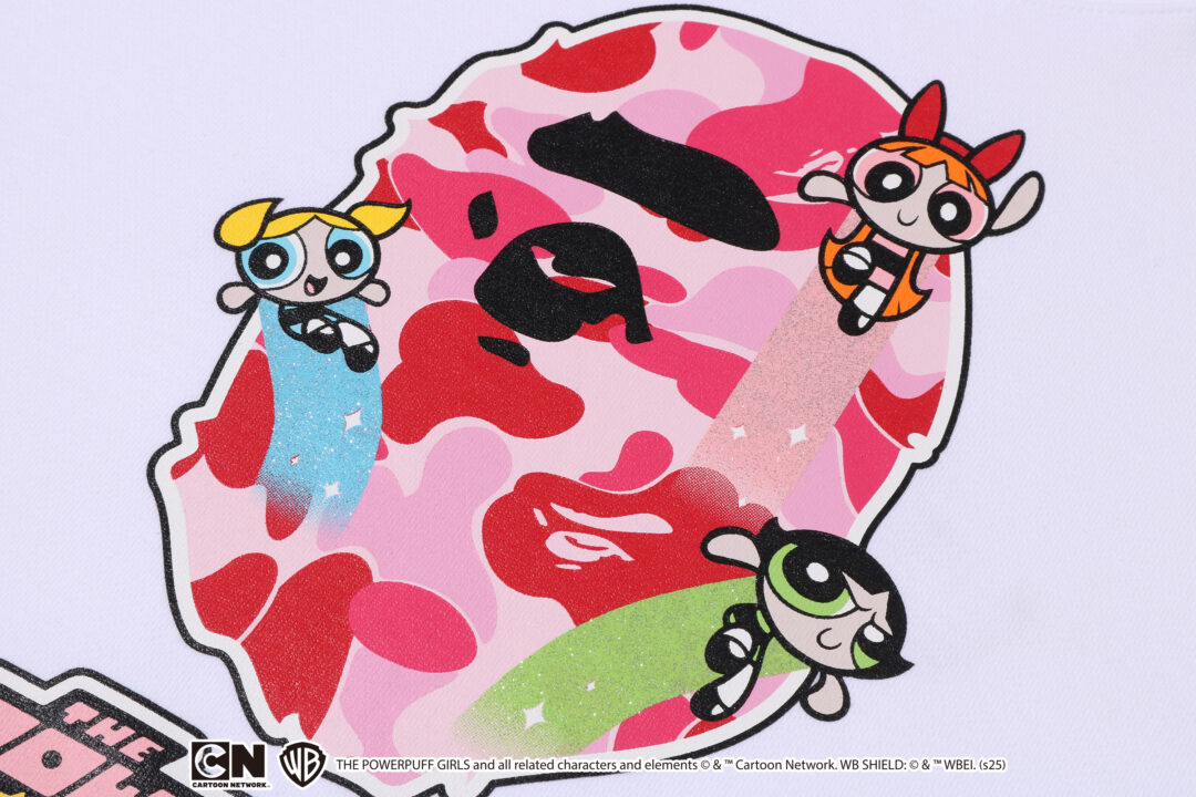 THE POWERPUFF GIRLS × A BATHING APE コラボアイテムが2025年 12/14 発売 (パワーパフ ガールズ ア ベイシング エイプ)