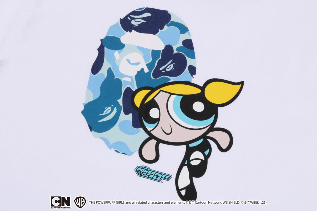 THE POWERPUFF GIRLS × A BATHING APE コラボアイテムが2025年 12/14 発売 (パワーパフ ガールズ ア ベイシング エイプ)