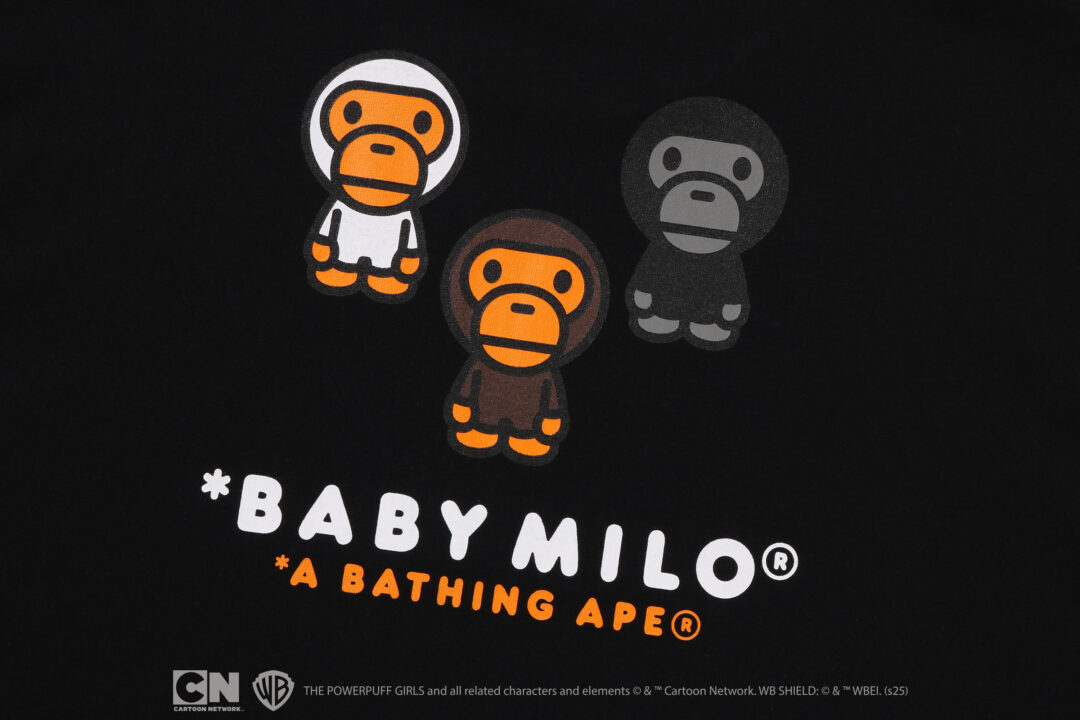 THE POWERPUFF GIRLS × A BATHING APE コラボアイテムが2025年 12/14 発売 (パワーパフ ガールズ ア ベイシング エイプ)