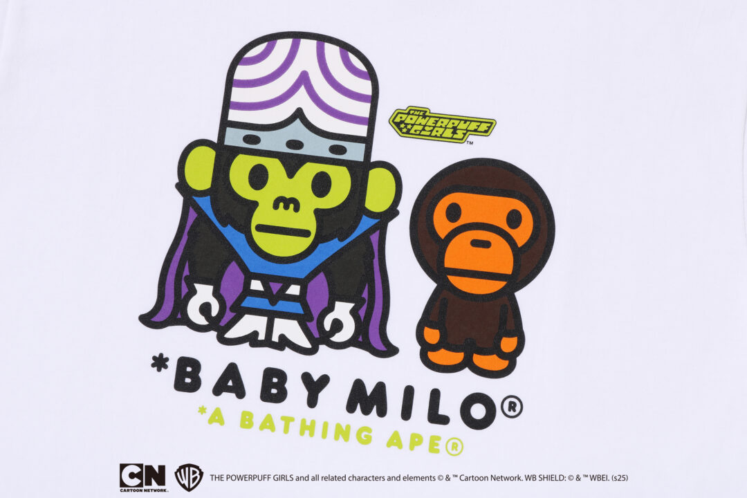 THE POWERPUFF GIRLS × A BATHING APE コラボアイテムが2025年 12/14 発売 (パワーパフ ガールズ ア ベイシング エイプ)