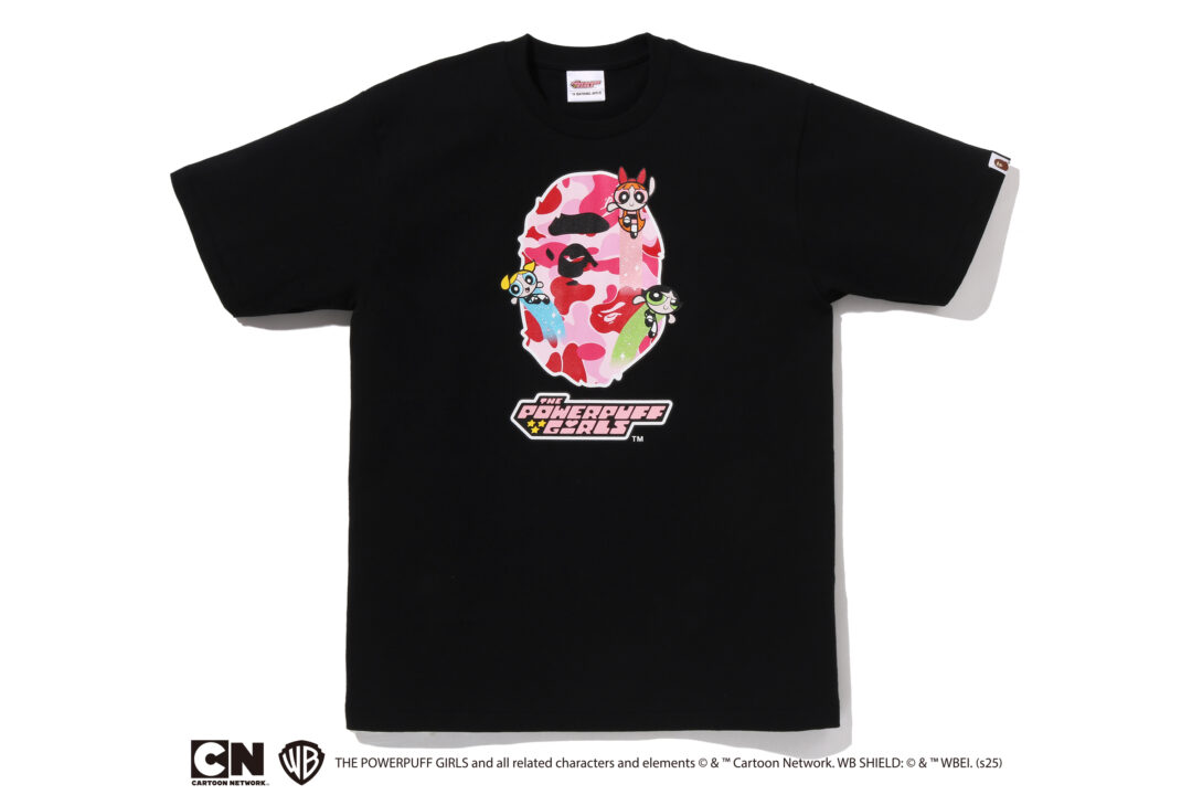 THE POWERPUFF GIRLS × A BATHING APE コラボアイテムが2025年 12/14 発売 (パワーパフ ガールズ ア ベイシング エイプ)