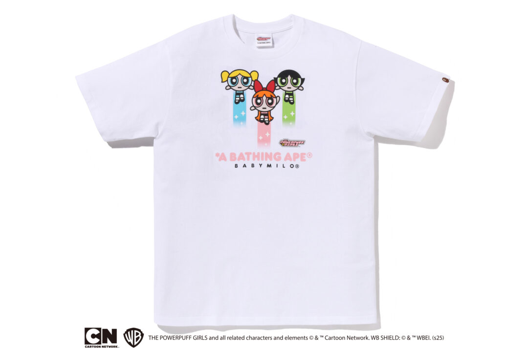 THE POWERPUFF GIRLS × A BATHING APE コラボアイテムが2025年 12/14 発売 (パワーパフ ガールズ ア ベイシング エイプ)