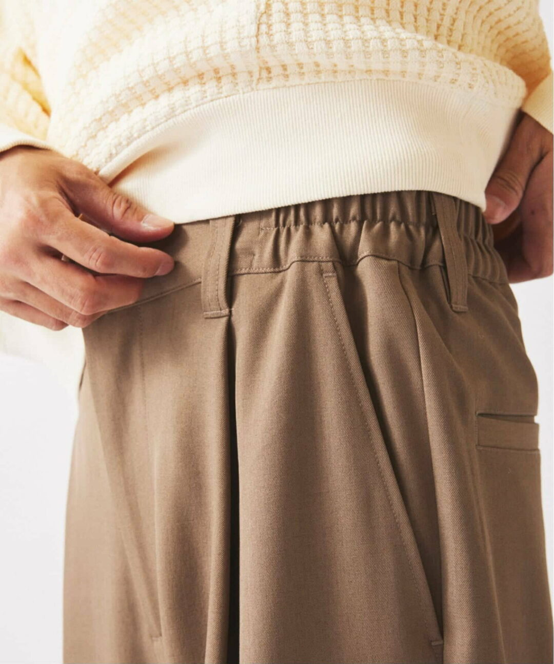 JOURNAL STANDARD relume 2026 SS “バルジ ツイル 1タック レイジー スラックス”が発売 (ジャーナルスタンダード)