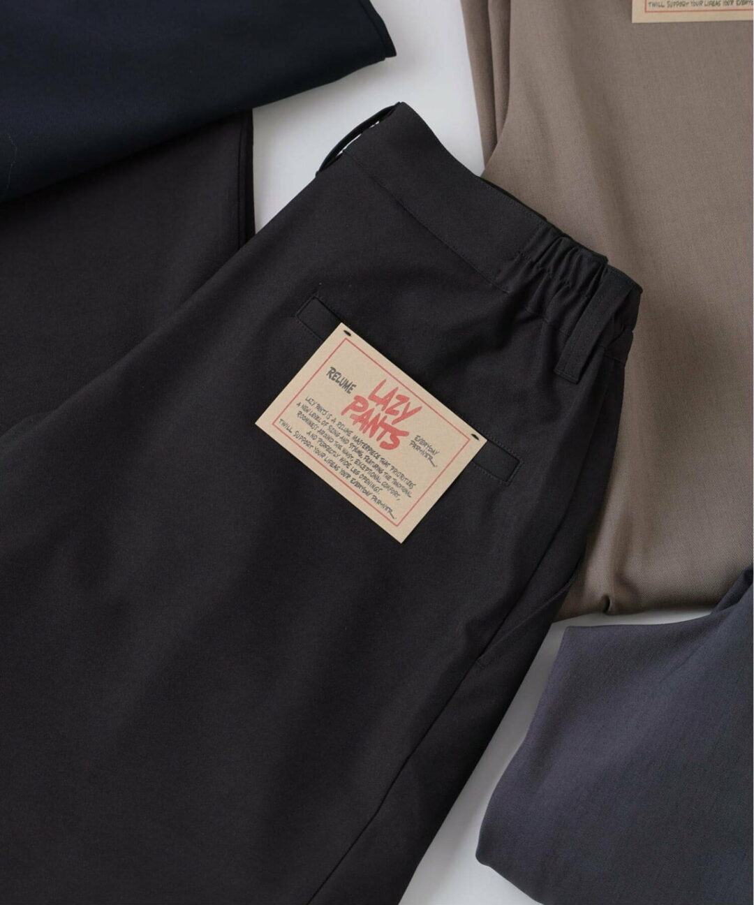JOURNAL STANDARD relume 2026 SS “バルジ ツイル 1タック レイジー スラックス”が発売 (ジャーナルスタンダード)