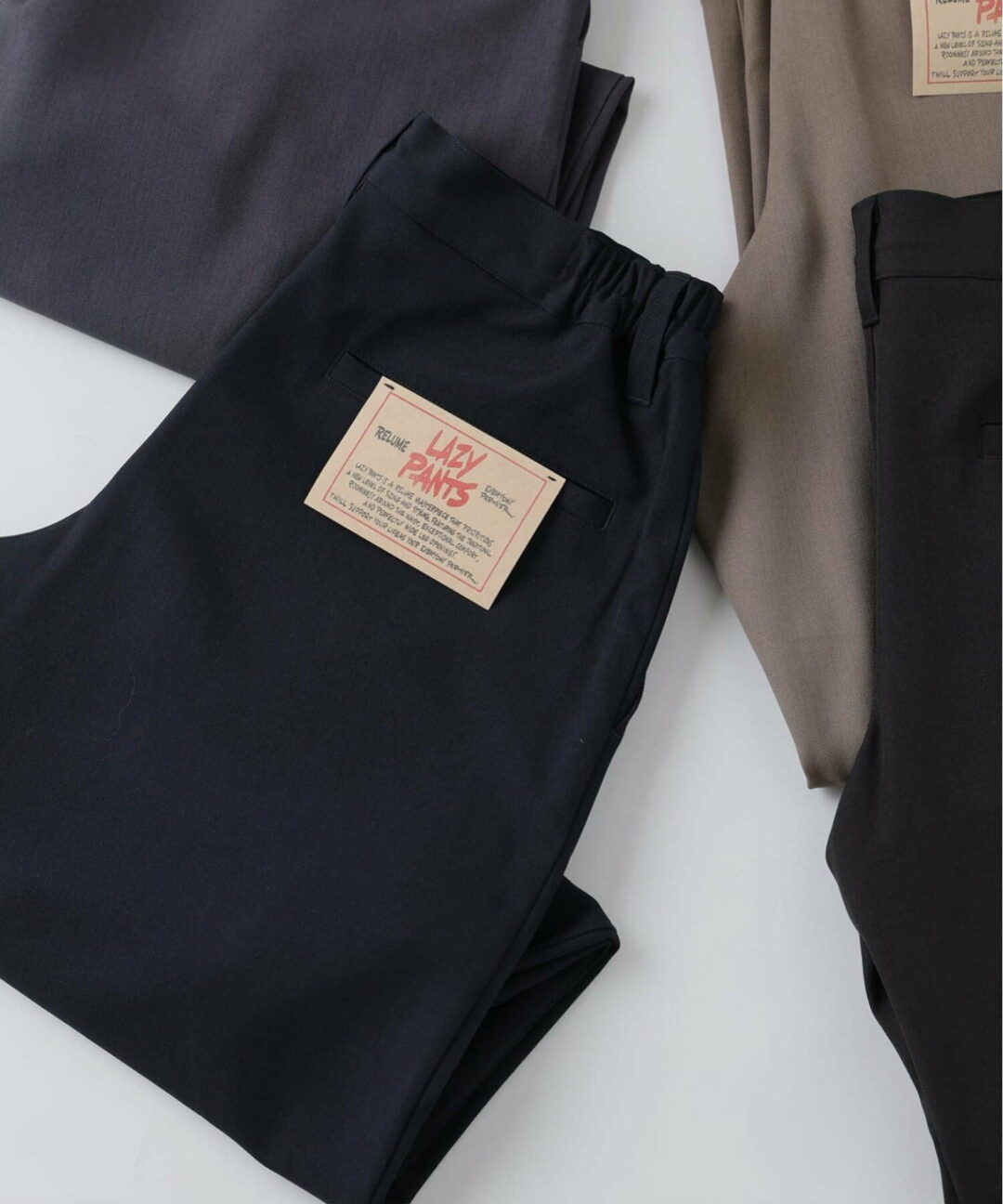 JOURNAL STANDARD relume 2026 SS “バルジ ツイル 1タック レイジー スラックス”が発売 (ジャーナルスタンダード)
