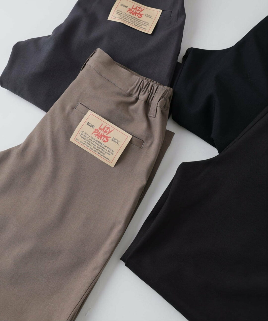 JOURNAL STANDARD relume 2026 SS “バルジ ツイル 1タック レイジー スラックス”が発売 (ジャーナルスタンダード)