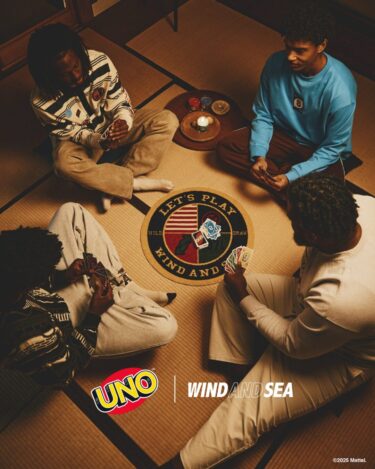 UNO × WIND AND SEA 2025 FW コラボが12/27 発売 (ウノ ウィンダンシー)