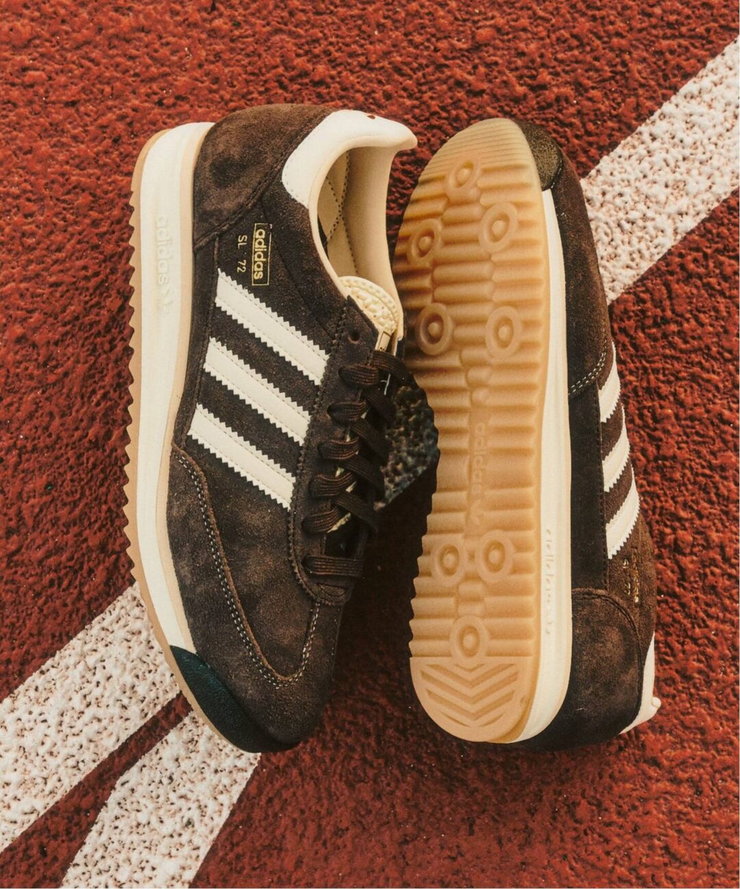 【417 EDIFICE EXCLUSIVE・2026年 1月下旬 発売】adidas Originals SL 72 RS “Aurora Coffee” (エディフィス アディダス オリジナルス) [KK3642]