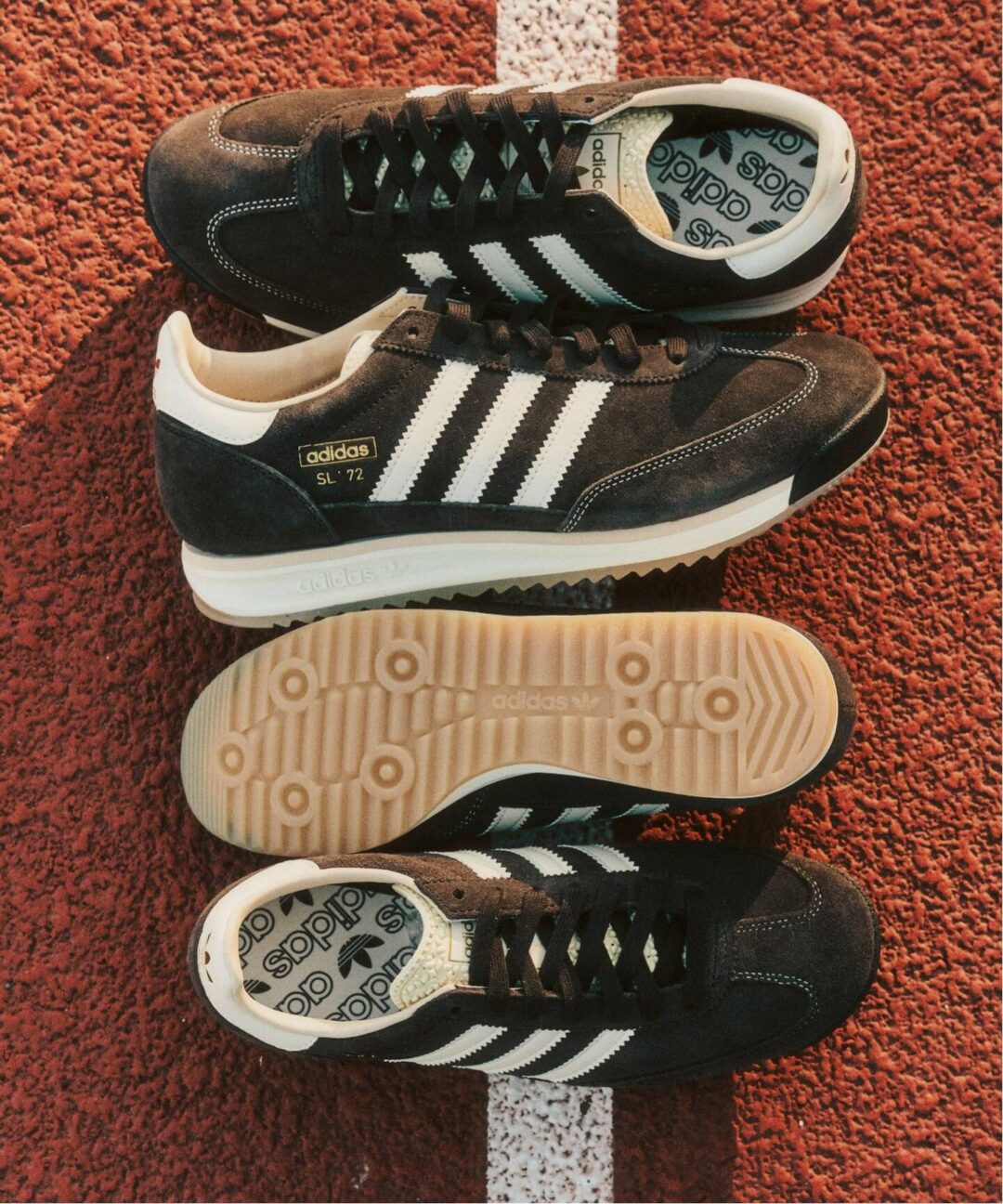 【417 EDIFICE EXCLUSIVE・2026年 1月下旬 発売】adidas Originals SL 72 RS “Aurora Coffee” (エディフィス アディダス オリジナルス) [KK3642]