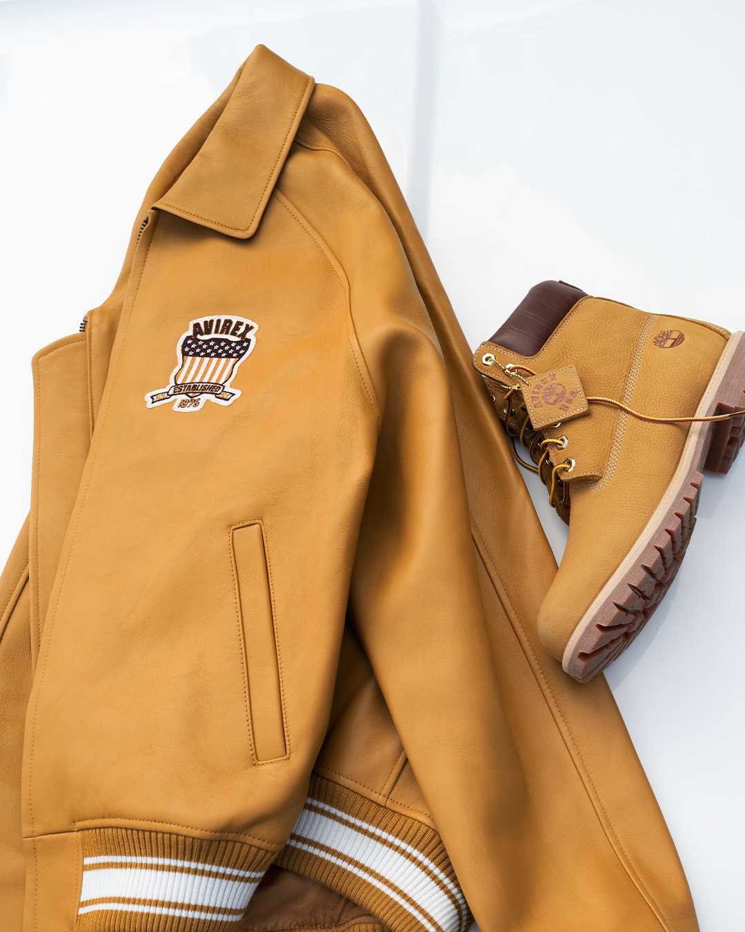 AVIREX × Timberland “Premium 6 Inch”が2025年 12/15 発売 (アヴィレックス ティンバーランド)