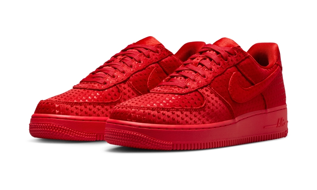 【2026年 1/14 発売】NIKE AIR FORCE 1 LOW SE “Valentine 2026/University Red/Black” (ナイキ エア フォース 1 ロー “バレンタイン/レッド/ブラック”) [IQ9965-600]