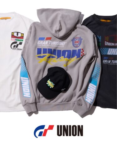 UNION x GRAN TURISMO CAPSULE COLLECTIONが2025年 12/20 発売 (ユニオン グランツーリスモ)