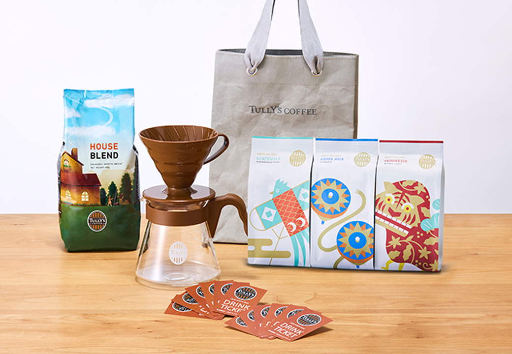 【2026年】タリーズ 福袋「COFFEE MAKES ME HAPPY」が2025年 12/12 11:00 発売 (TULLY’S COFFEE HAPPY BOX)