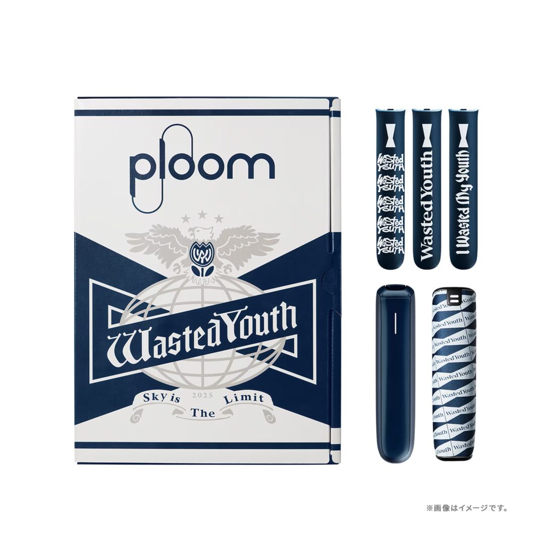 Ploom AURA × Wasted Youth コラボスペシャルアイテムが2025年 12/13 発売 (プルーム・オーラ ウェイステッド ユース VERDY ヴェルディ)
