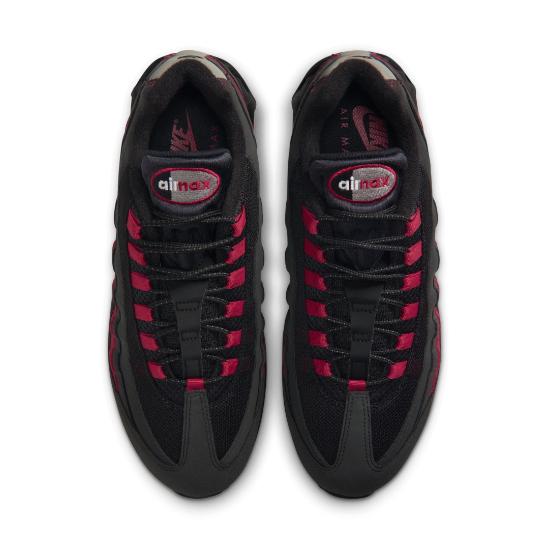 【2025年 12/26 発売】NIKE AIR MAX 95 BIG BUBBLE “Black/Team Crimson” (ナイキ エア マックス 95 ビッグバブル “ブラック/チームクリムゾン”) [HM4740-008]