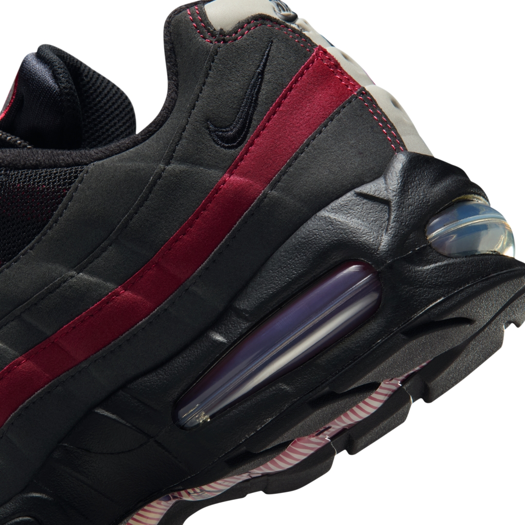 【2025年 12/26 発売】NIKE AIR MAX 95 BIG BUBBLE “Black/Team Crimson” (ナイキ エア マックス 95 ビッグバブル “ブラック/チームクリムゾン”) [HM4740-008]