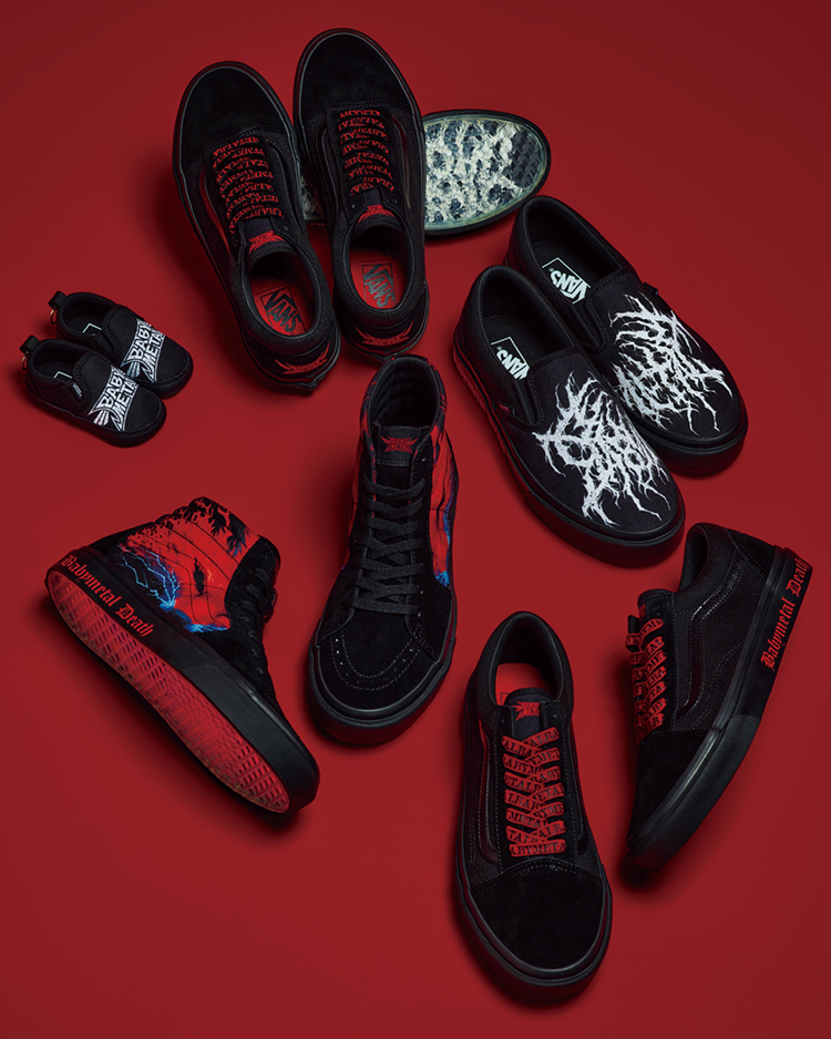VANS × BABYMETAL 初コラボアテムが2025年 12/11 発売 (バンズ ベビーメタル)