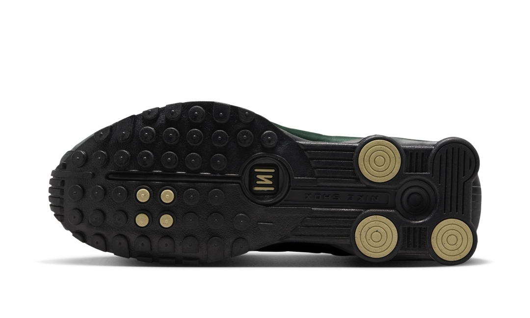 【2025年 12/1 発売】NIKE SHOX R4 “Black Spruce/Spruce Aura” (ナイキ ショックス “ブラックスプルース/スプルースオーラ”) [HQ1988-300]