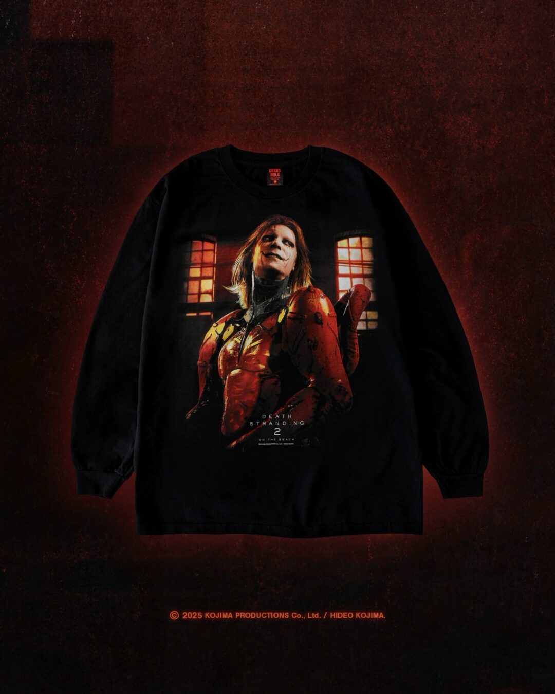 GEEKS RULE × DEATH STRANDING 2: ON THE BEACH コラボアイテム第2弾が2025年 12/18 発売 (ギークス ルール デススト デス・ストランディング)