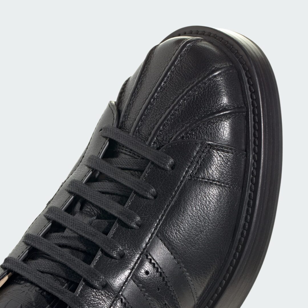 【2026年 1/1 発売】adidas Originals SUPERSTAR LUX Made In Italy “Core Black” (アディダス オリジナルス スーパースター ラックス メイド イン イタリア “コアブラック”) [IH4681]