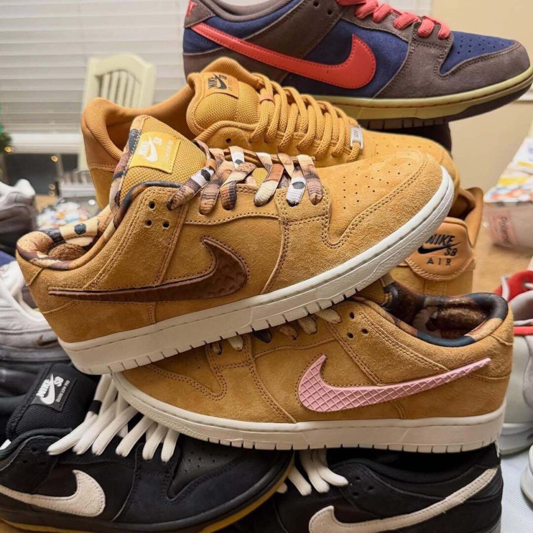 【2026年 春 発売予定】NOTE Manchester × NIKE SB DUNK LOW “Flax” (ノート マンチェスター ナイキ ダンク ロー “フラックス”) [IO9508-200]