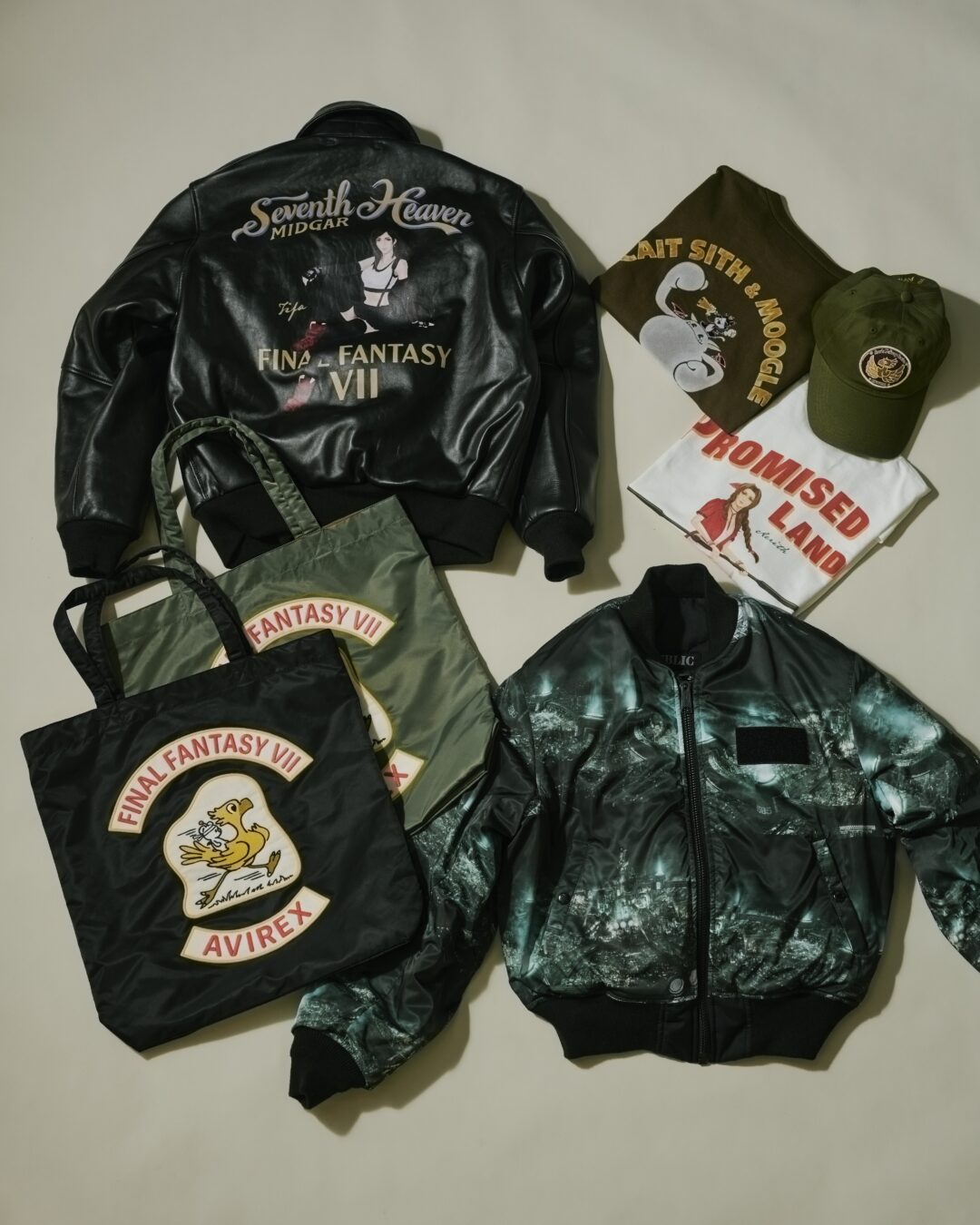 【2026年 初売り】AVIREX × FINAL FANTASY VII REMAKE スペシャルコレクションが1/1 発売 (アヴィレックス ファイナルファンタジー リメイク)