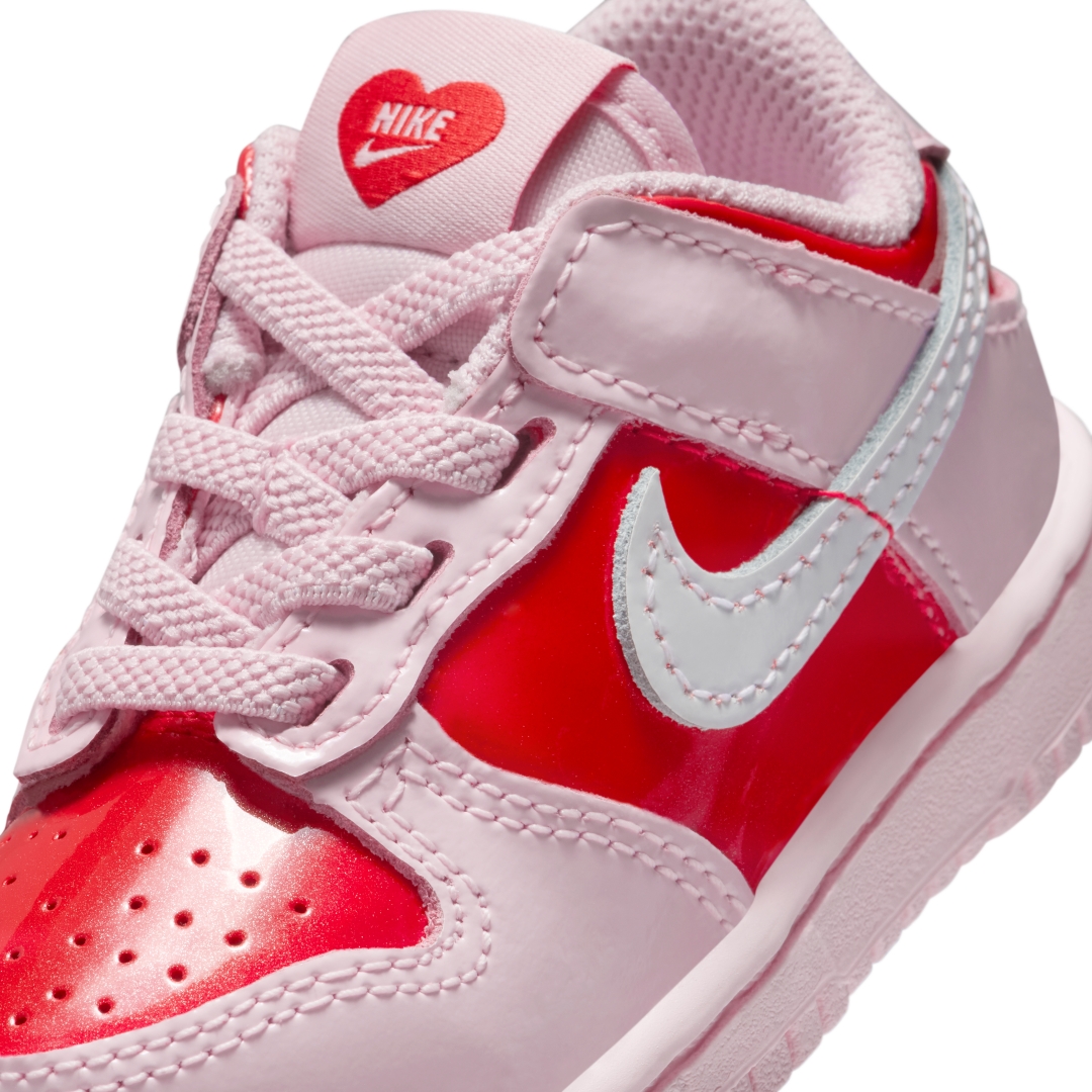 【2026年 2月 発売予定】NIKE Infant & Toddler DUNK LOW “Valentine/Pink Foam” (ナイキ ダンク ロー “バレンタイン/ピンクファーム”) [IQ5378-663]