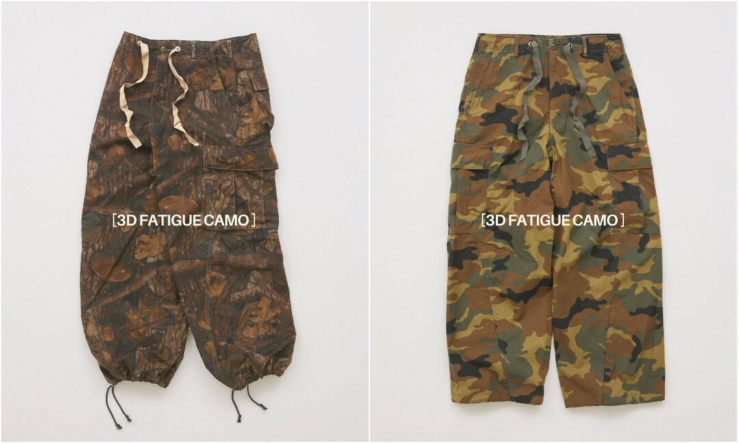 JOURNAL STANDARD "3D ミリタリー ジャングル ファティーグ 6ポケット カモ柄 パンツ"が2026年 1月中旬 発売 (ジャーナルスタンダード)