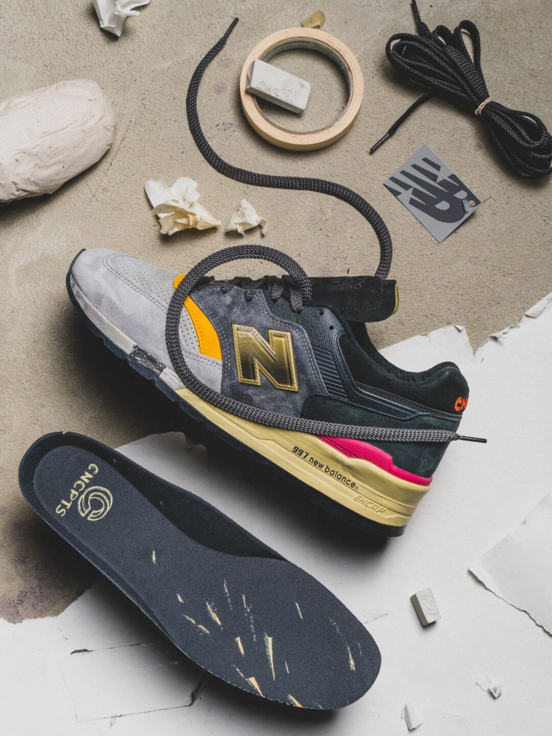 【2025年 12/17 発売】Concepts × New Balance U997 CNP “Montage” (コンセプツ ニューバランス "モンタージュ") [U997CNP]