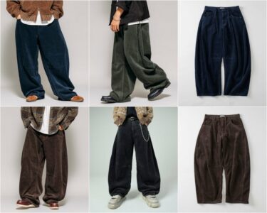 FREAK'S STORE 2025 FW "ワイドシルエット ワンウォッシュ カーブ コーデュロイパンツ"が2026年 1月下旬 発売 (フリークスストア)