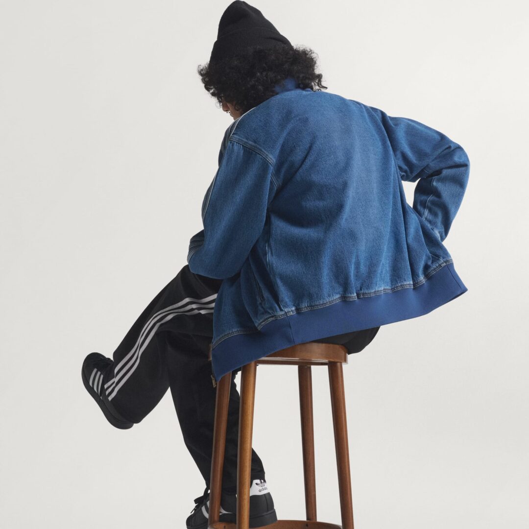 アディダスからデニム素材を使用した新作”トラックトップ・パンツ・ペンシルスカート・ショーツ”が2025年 12/11 発売 (adidas Denim track top pants shorts)