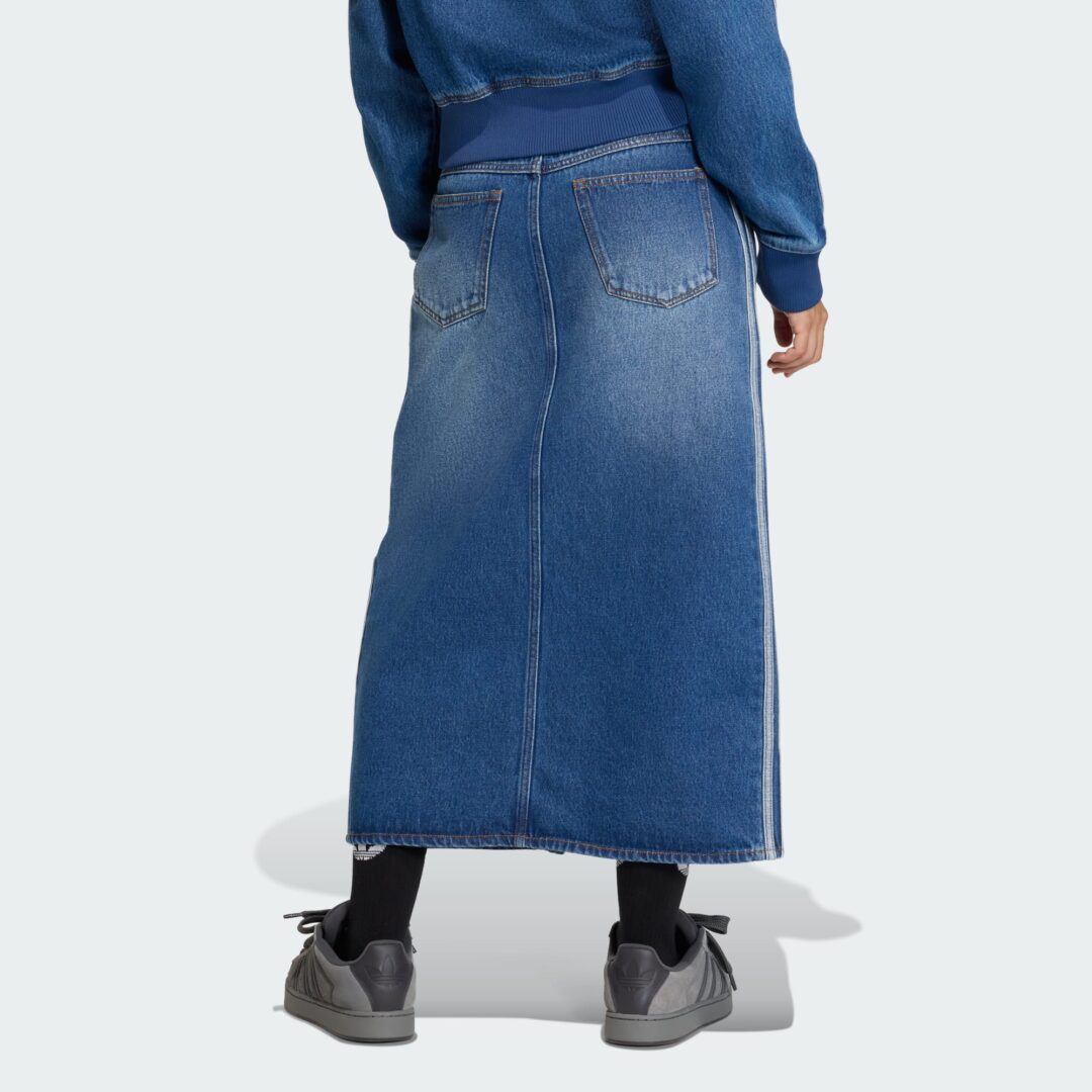 アディダスからデニム素材を使用した新作”トラックトップ・パンツ・ペンシルスカート・ショーツ”が2025年 12/11 発売 (adidas Denim track top pants shorts)