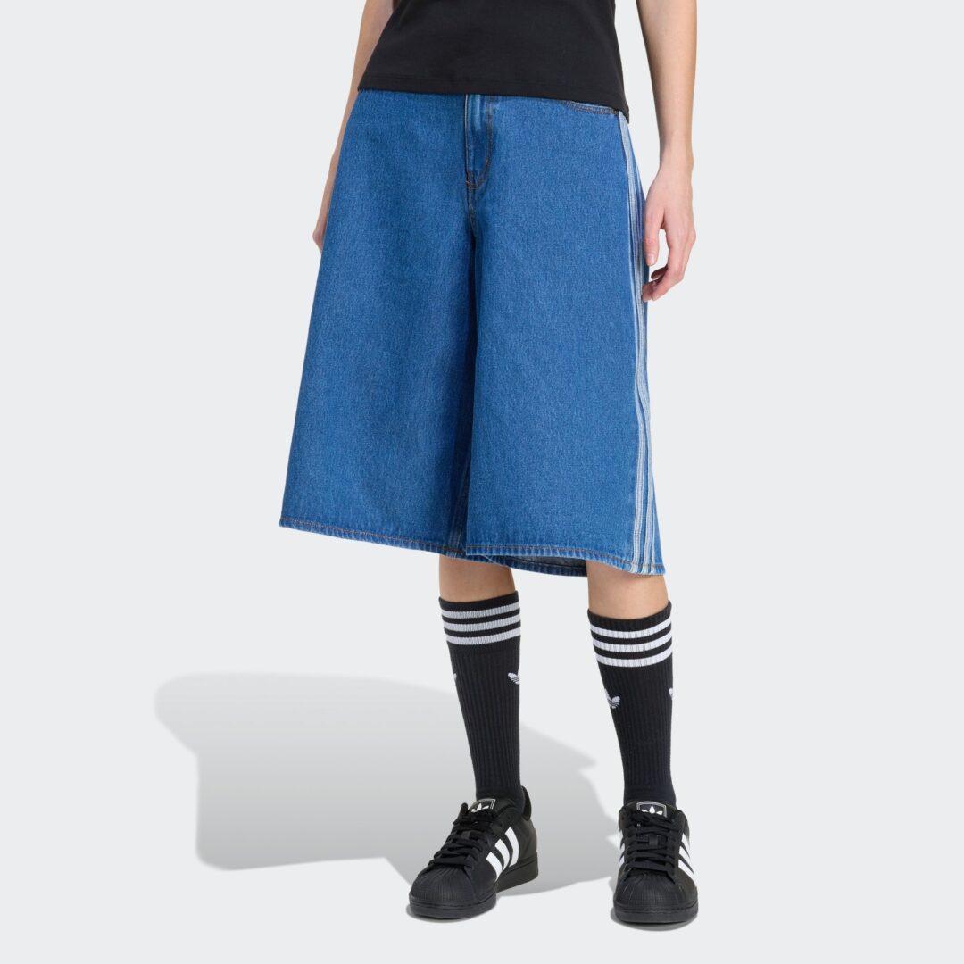 アディダスからデニム素材を使用した新作”トラックトップ・パンツ・ペンシルスカート・ショーツ”が2025年 12/11 発売 (adidas Denim track top pants shorts)