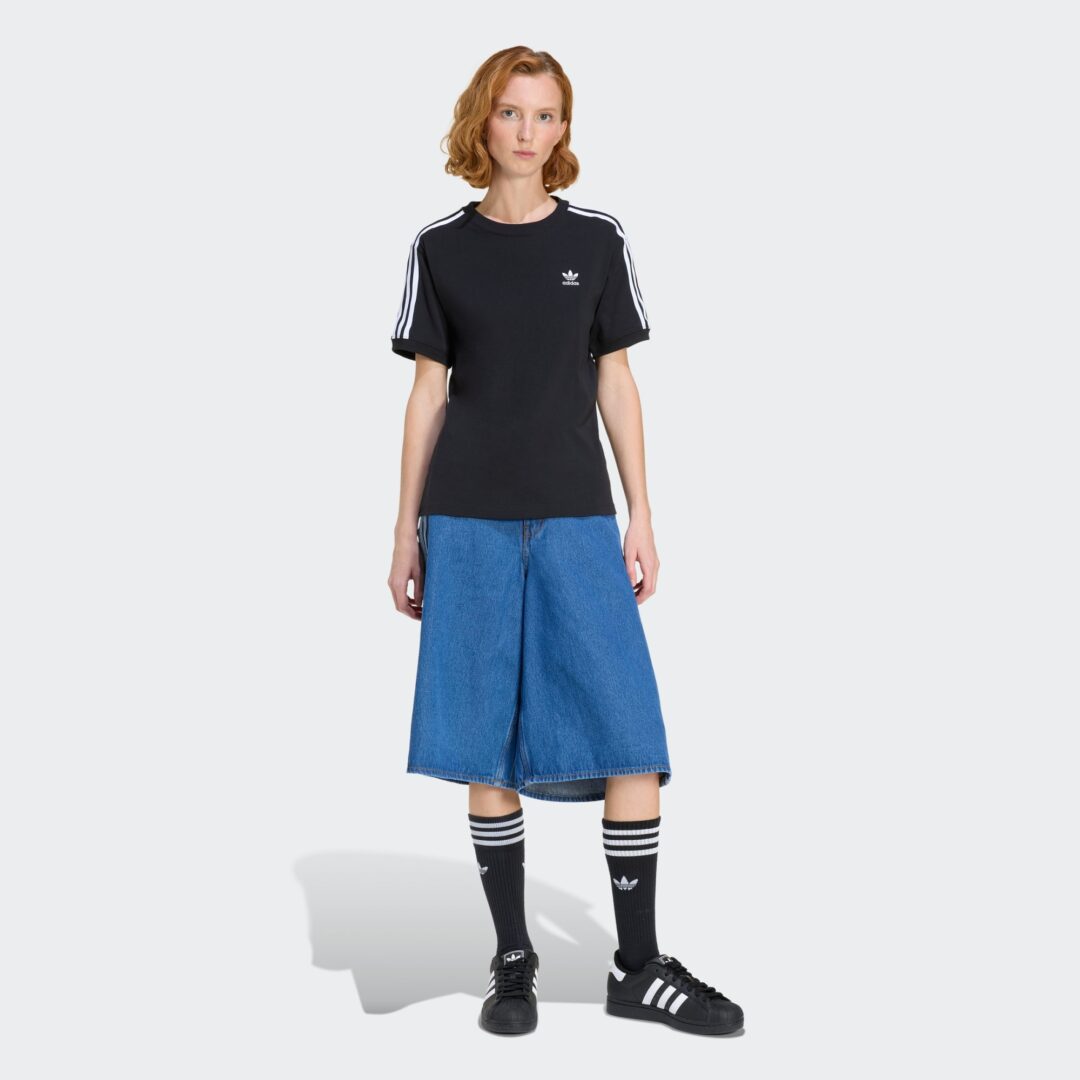 アディダスからデニム素材を使用した新作”トラックトップ・パンツ・ペンシルスカート・ショーツ”が2025年 12/11 発売 (adidas Denim track top pants shorts)