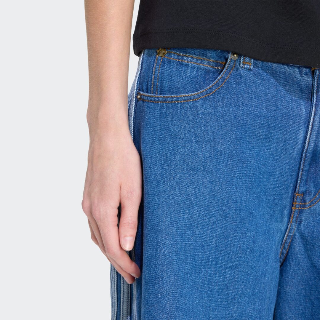 アディダスからデニム素材を使用した新作”トラックトップ・パンツ・ペンシルスカート・ショーツ”が2025年 12/11 発売 (adidas Denim track top pants shorts)