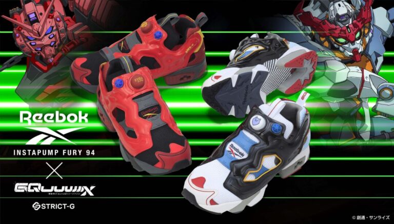 2026年 3月 発売予定】REEBOK × 機動戦士 GUNDAM GQuuuuuuX INSTA PUMP