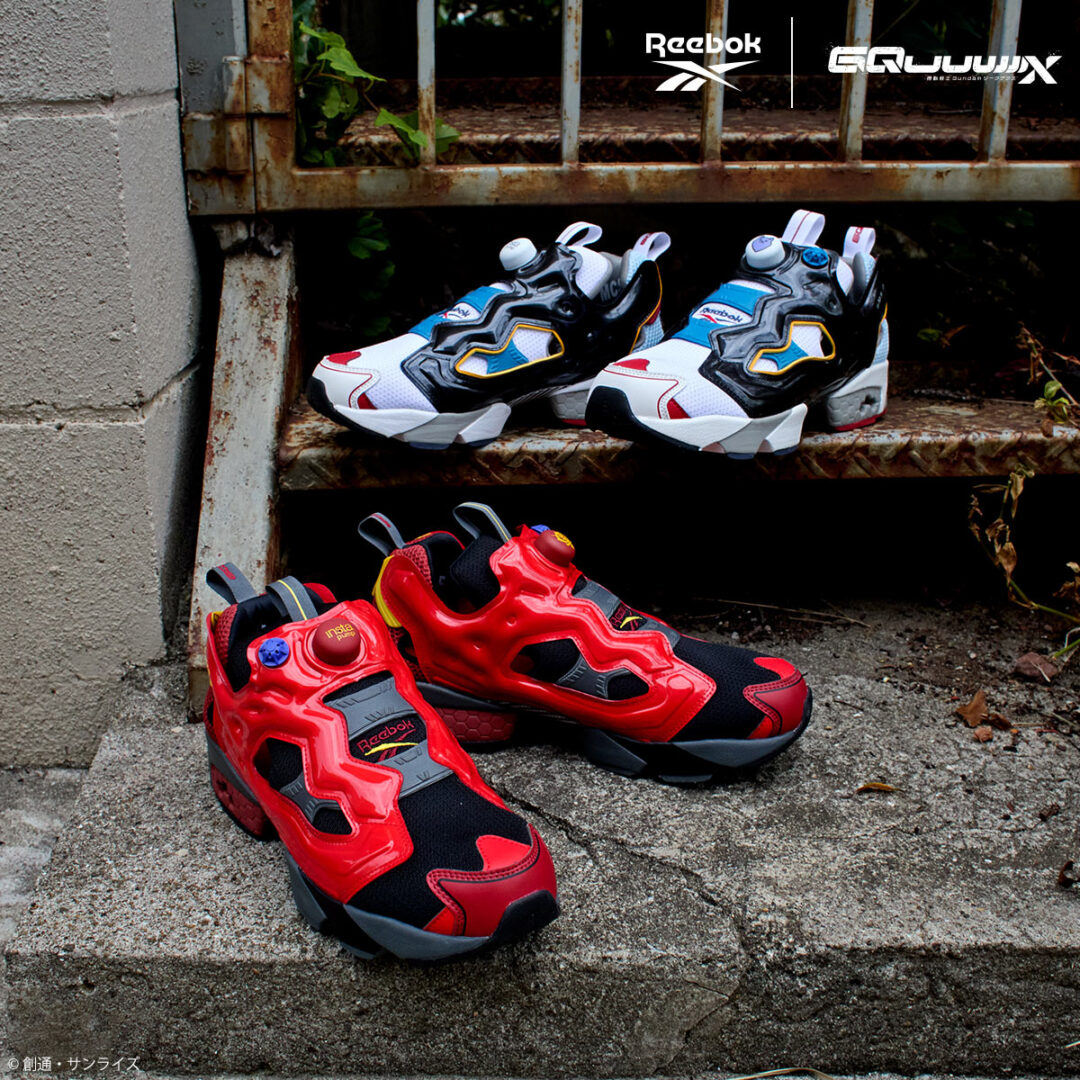 【2026年 3月 発売予定】REEBOK × 機動戦士 GUNDAM GQuuuuuuX INSTA PUMP FURY 94が2025年 12/12 予約開始 (リーボック ガンダム ジークアクス インスタ ポンプ フューリー)