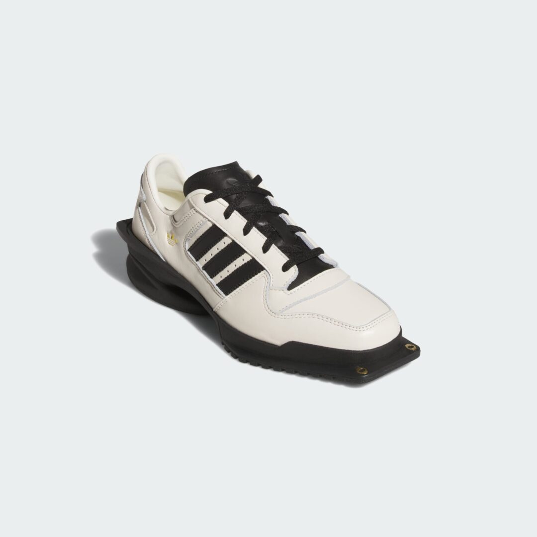 【2025年 12/19 発売】adidas Originals W FORUM CUBISM SQ “Core Black/Cream White” (アディダス オリジナルス フォーラム キュビズム “ブラック/ホワイト”) [JP9073/JR9744]