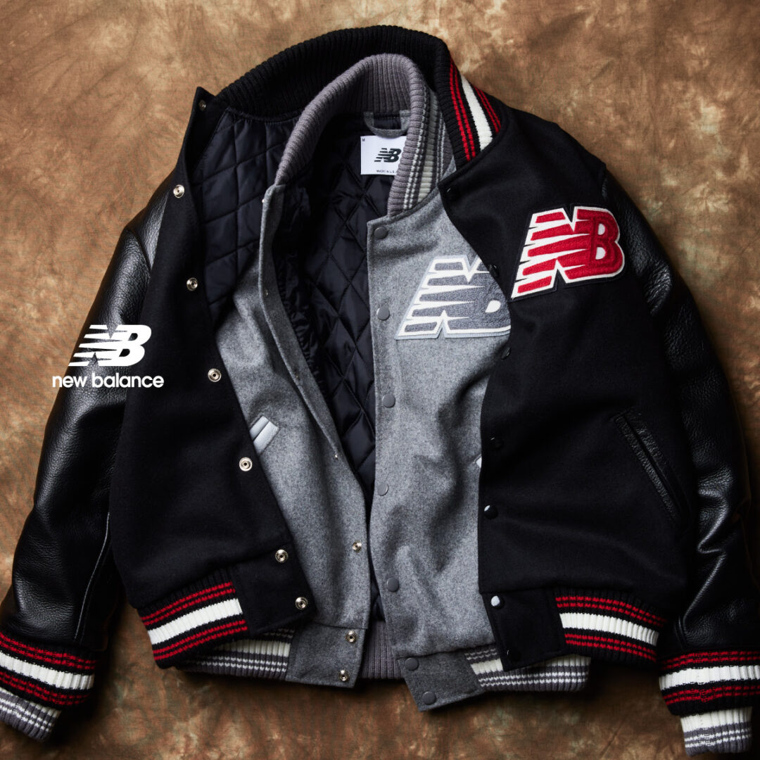 ニューバランス原宿にて限定18着の「Made in U.S.A. Premium Varsity Jacket」が限定販売 (New Balance)