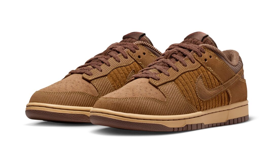 【2025年 発売】NIKE DUNK LOW “Light British Tan Corduroy” (ナイキ ダンク ロー “ライトブリティッシュタンコーデュロイ”) [IB7746-200]