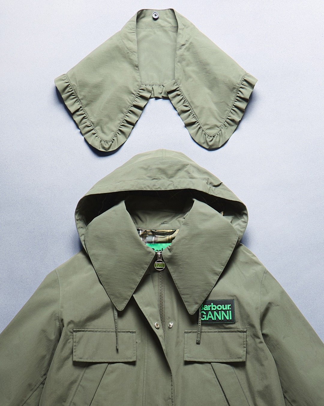 GANNI x Barbour コラボ第4弾が2025年 12/10 発売 (ガニー バブアー)