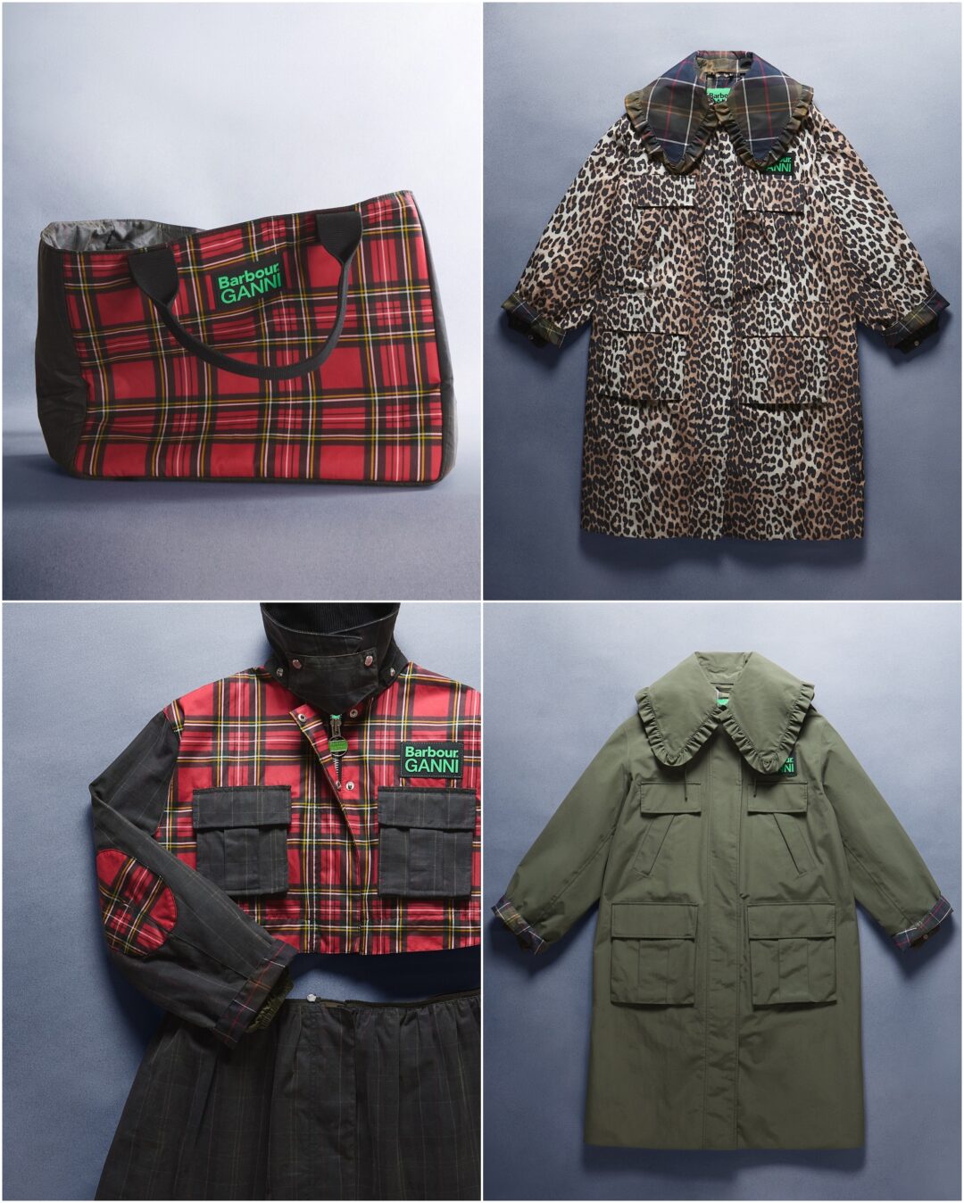 GANNI x Barbour コラボ第4弾が2025年 12/10 発売 (ガニー バブアー)