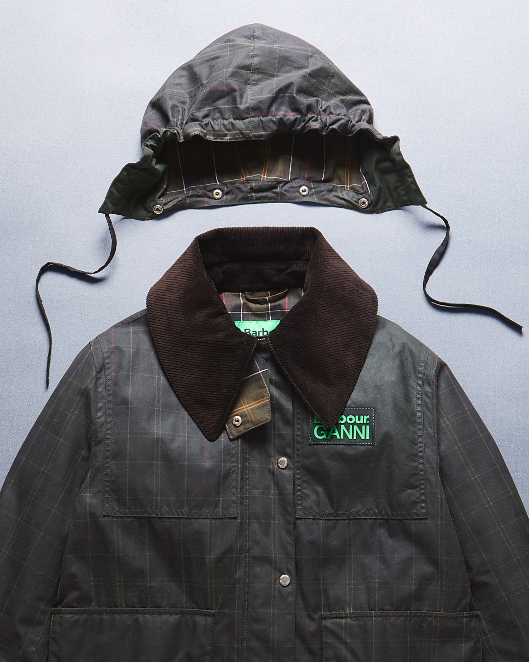 GANNI x Barbour コラボ第4弾が2025年 12/10 発売 (ガニー バブアー)