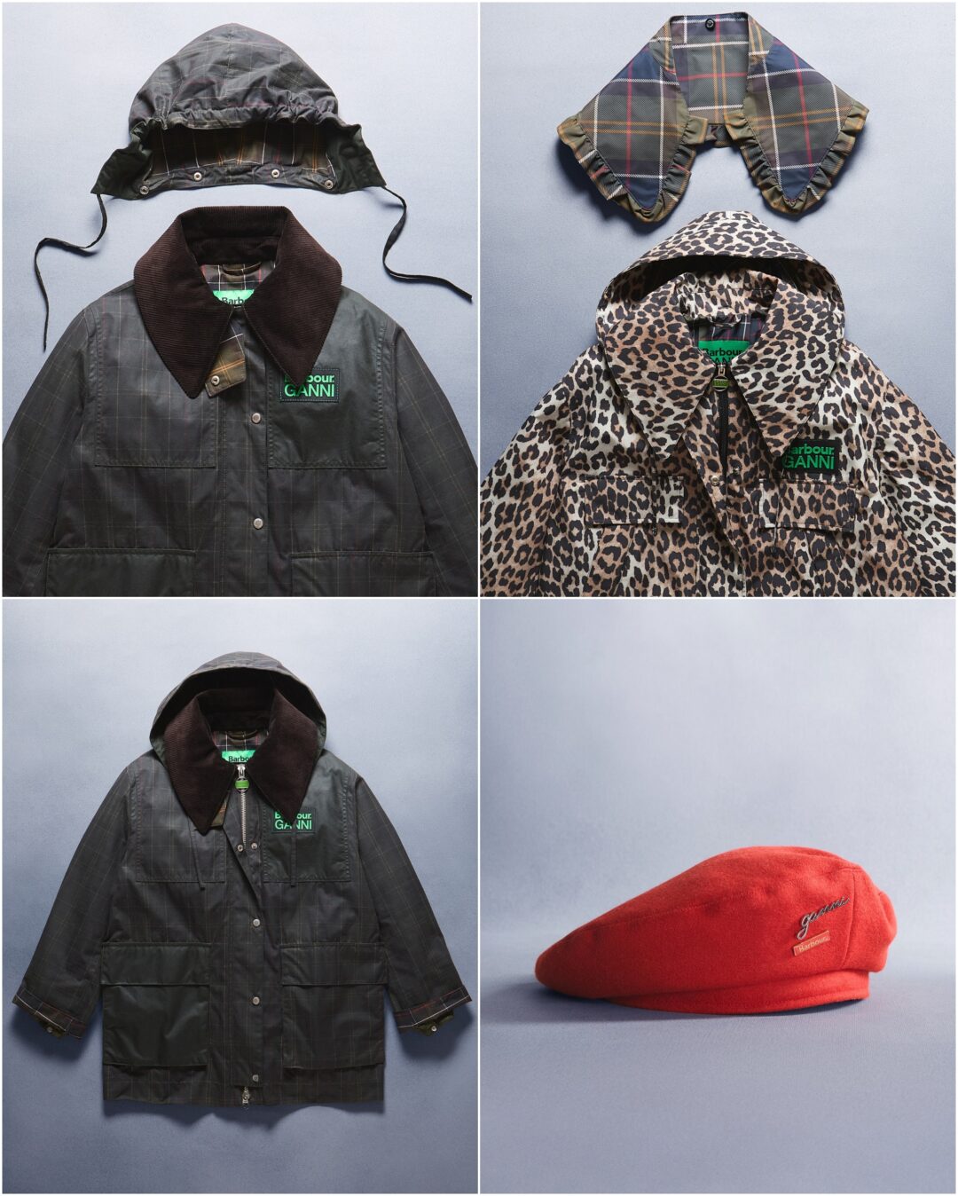 GANNI x Barbour コラボ第4弾が2025年 12/10 発売 (ガニー バブアー)